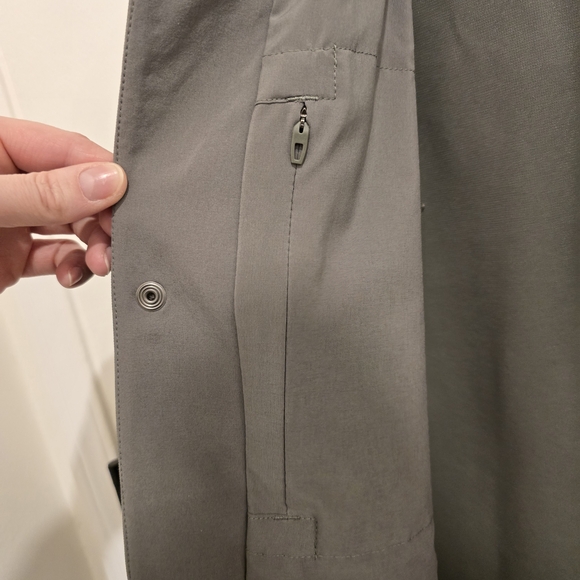 Lululemon Athletica Olive and Black Bomber Jacket - Picture 5 of 6